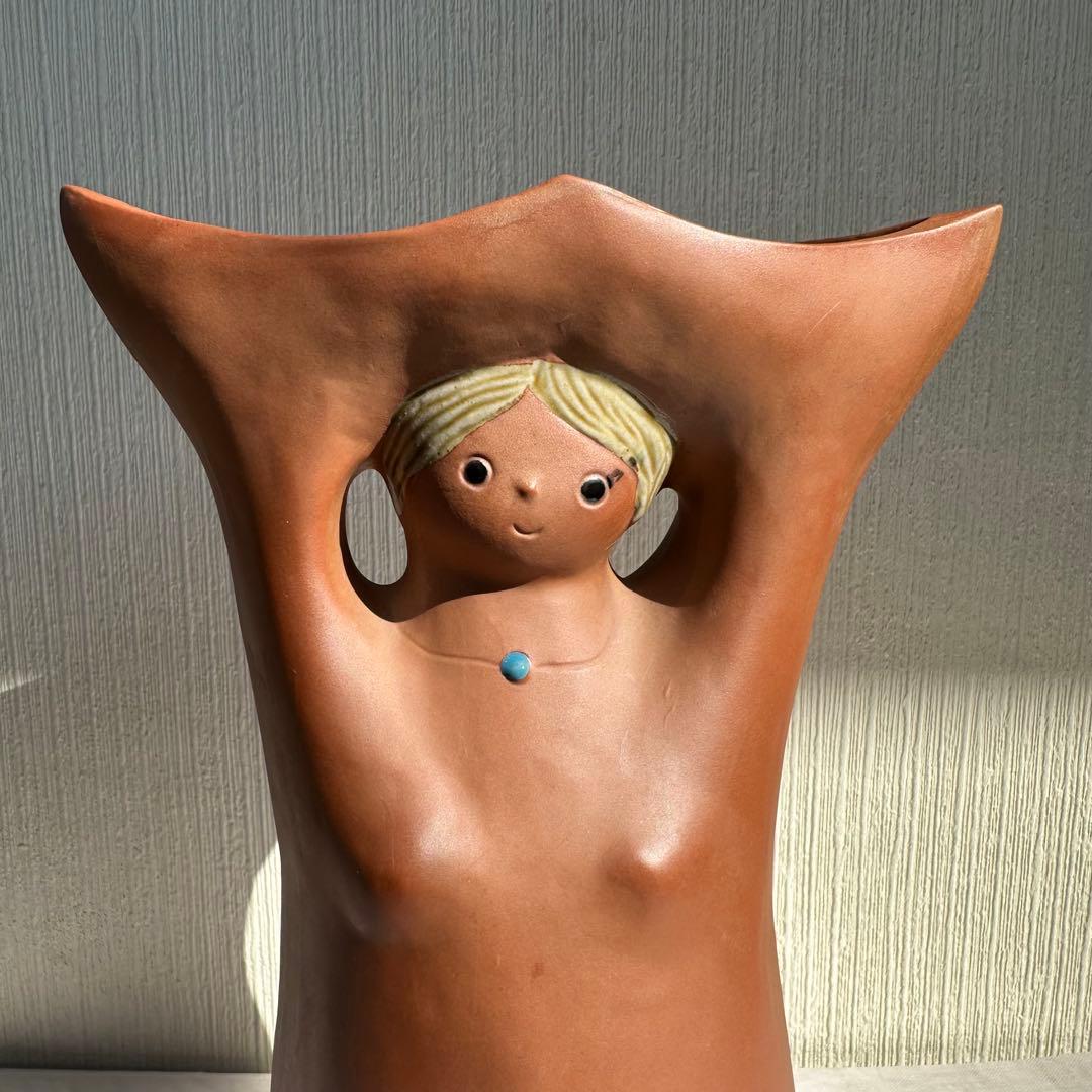 ヴィンテージ！flower doll フラワーベース 花器 花瓶