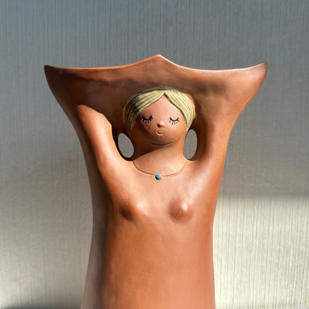 ヴィンテージ！flower doll フラワーベース 花器 花瓶