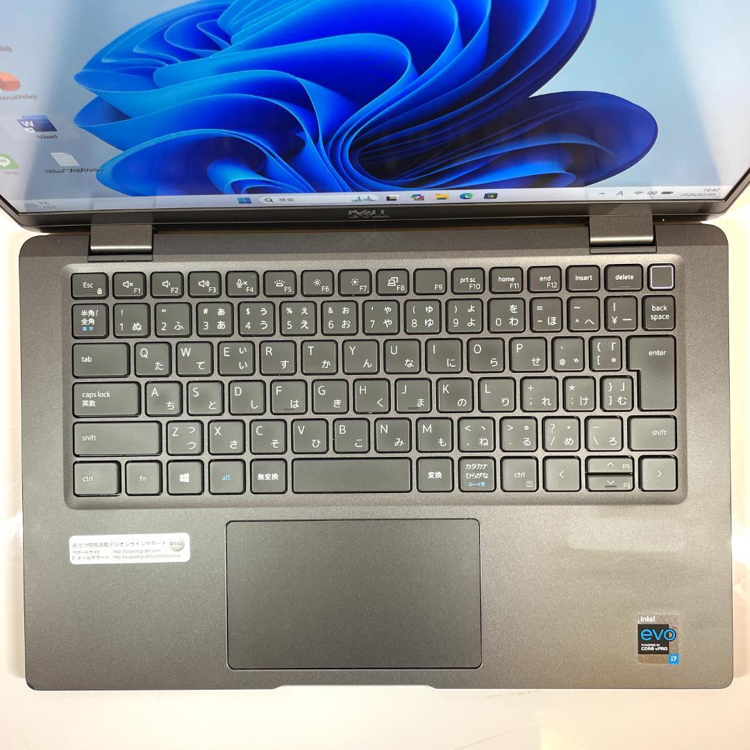 ★大バッテリー★美品 第11世代Corei7 SSD512GB DELL H48