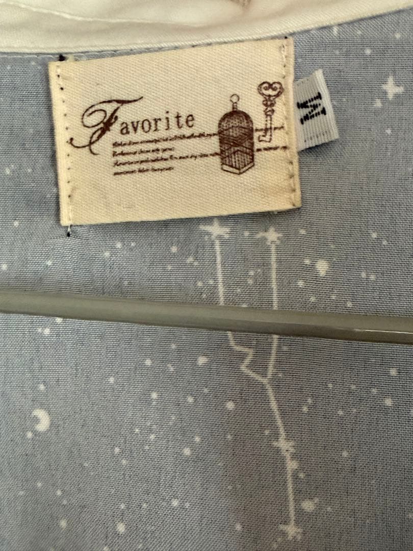 【Favorite】あめのじゃくコラボシャツ 白 White星座 オーバーサイズ