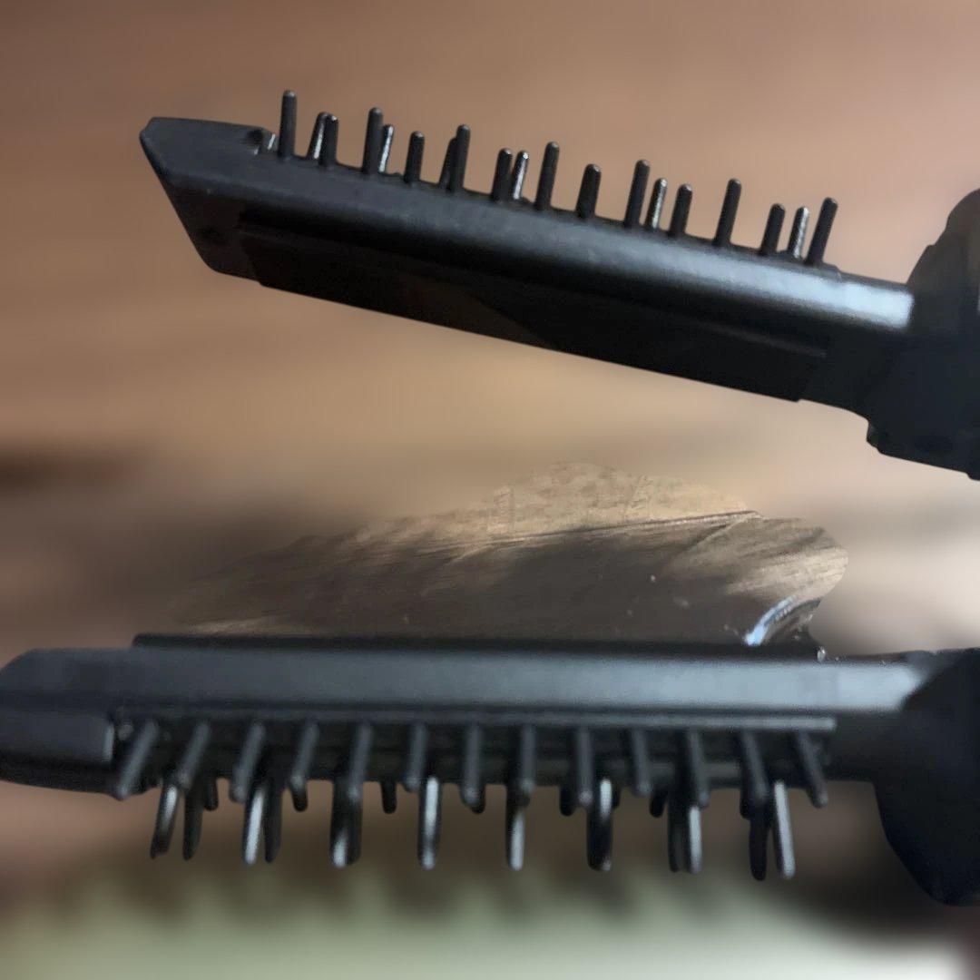 YAMAN ブラシヘアアイロン ゴールド