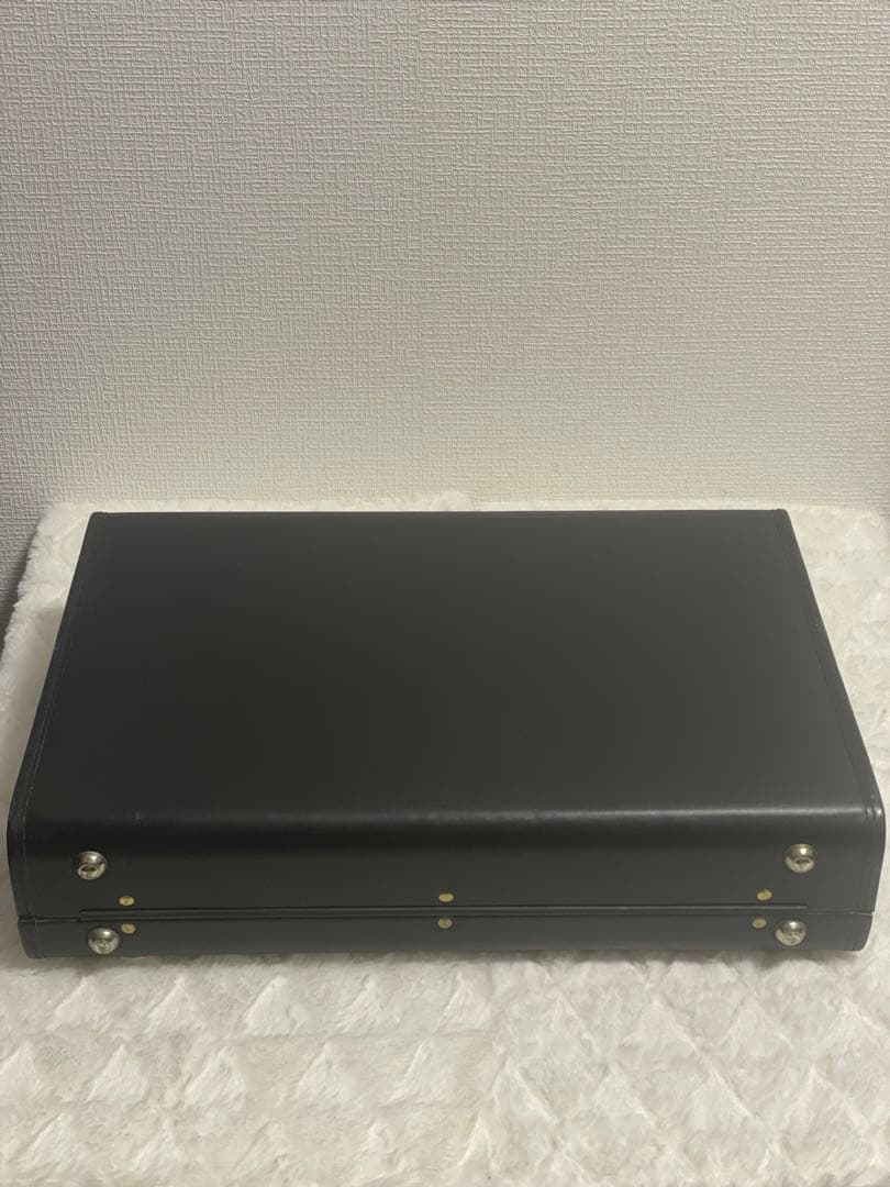 【激レア】COACH コーチ 黒 レザー アタッシュケース ダイヤルロック 鍵付