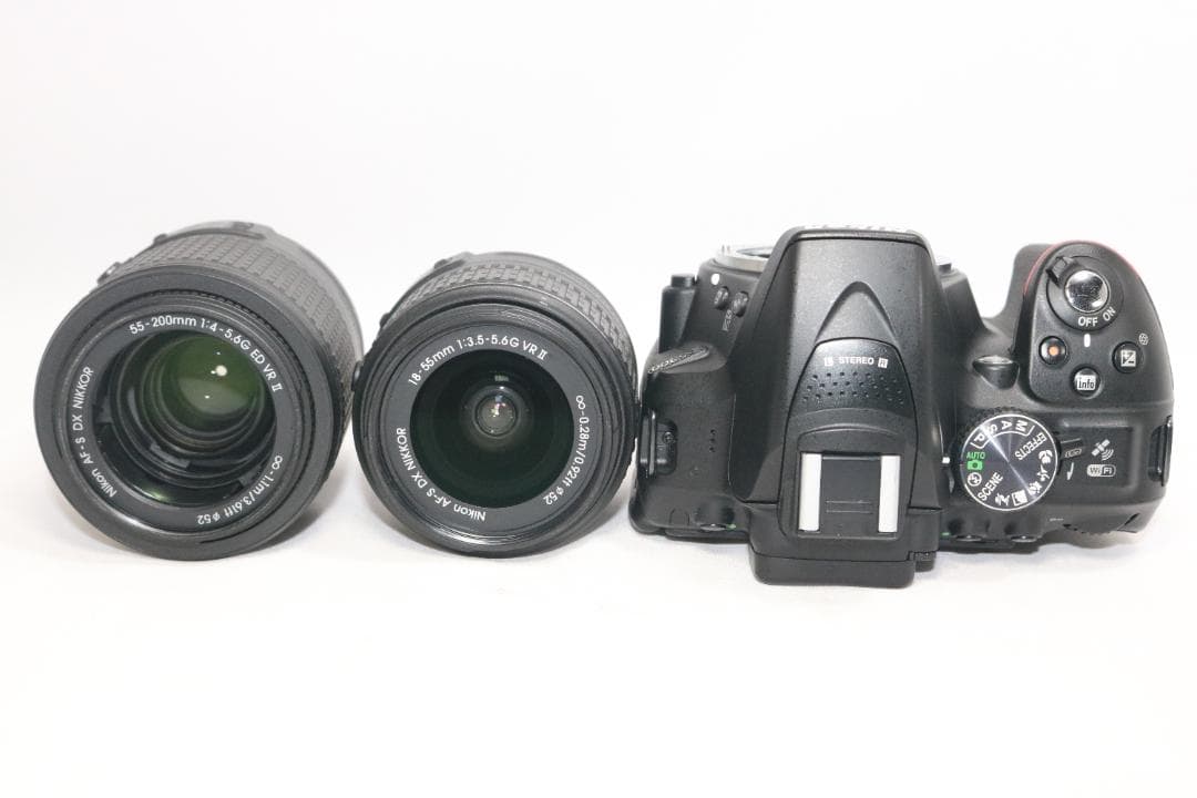 Wレンズキット⭐S回数150回 新品級⭐Nikon D5300⭐高機能 一眼