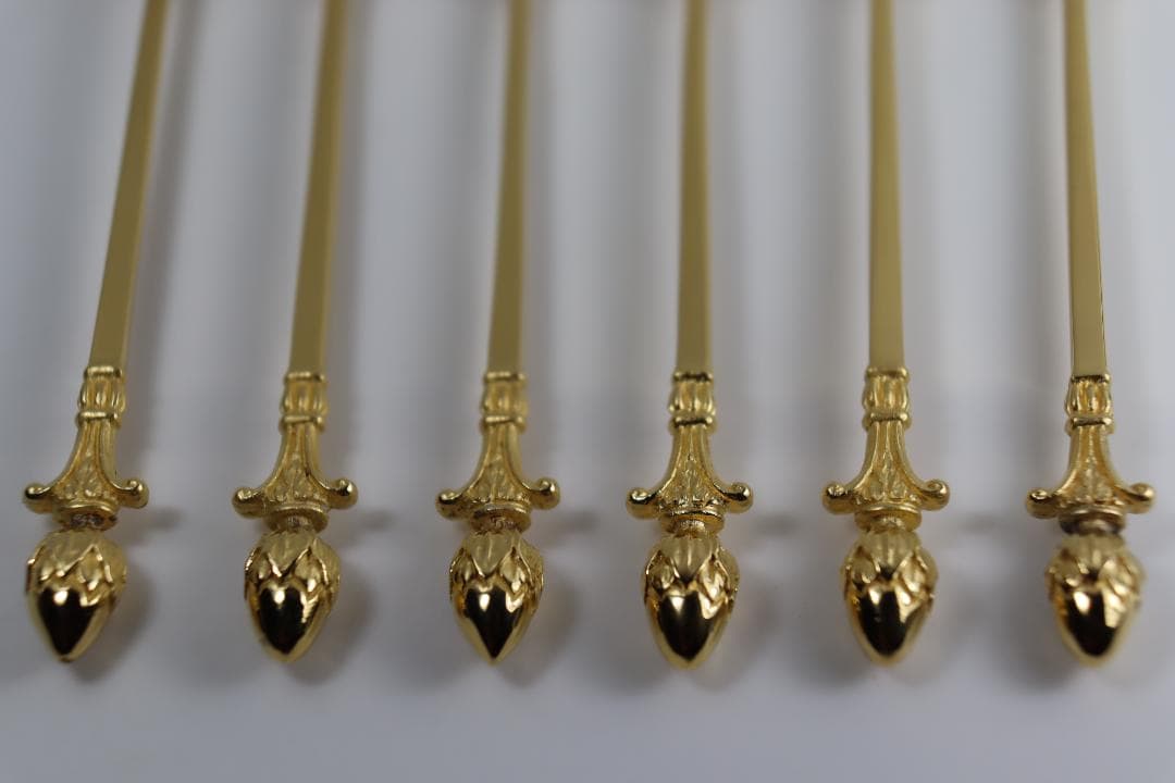 クリストフウィドマン■スターリング製フルーツピック6本セット■デコラ・クラシック