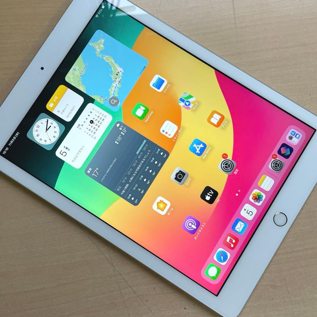 iPad 第6世代　A1893　Wi-Fiモデル　シルバー　32GB 美品　#4