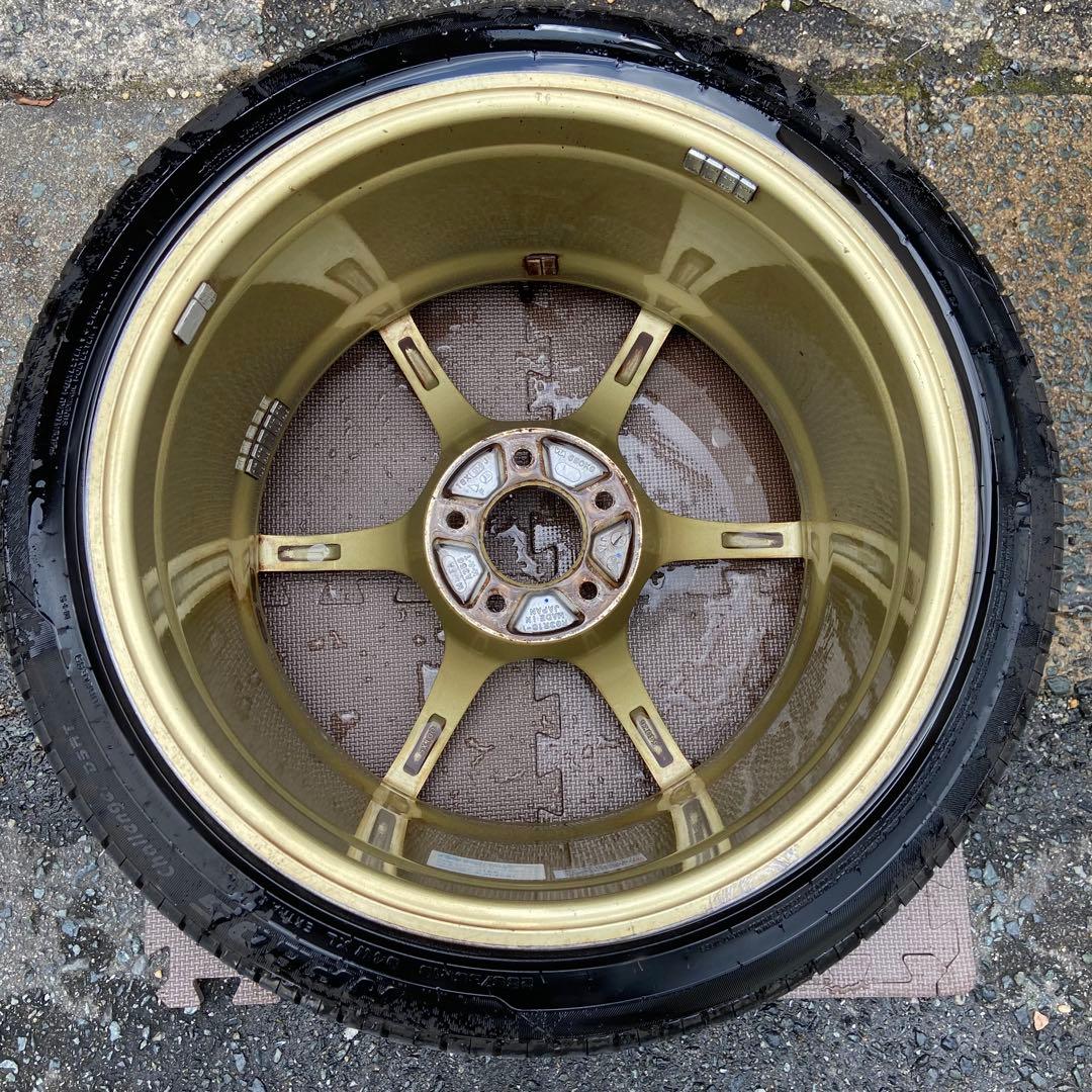 ADVAN Racing RGⅢ アドバンレーシングRG3 ゴールド 18インチ