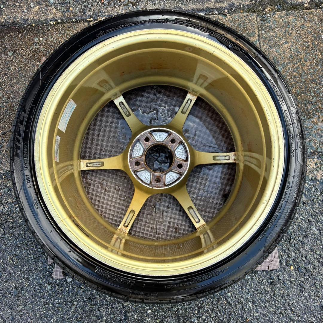 ADVAN Racing RGⅢ アドバンレーシングRG3 ゴールド 18インチ