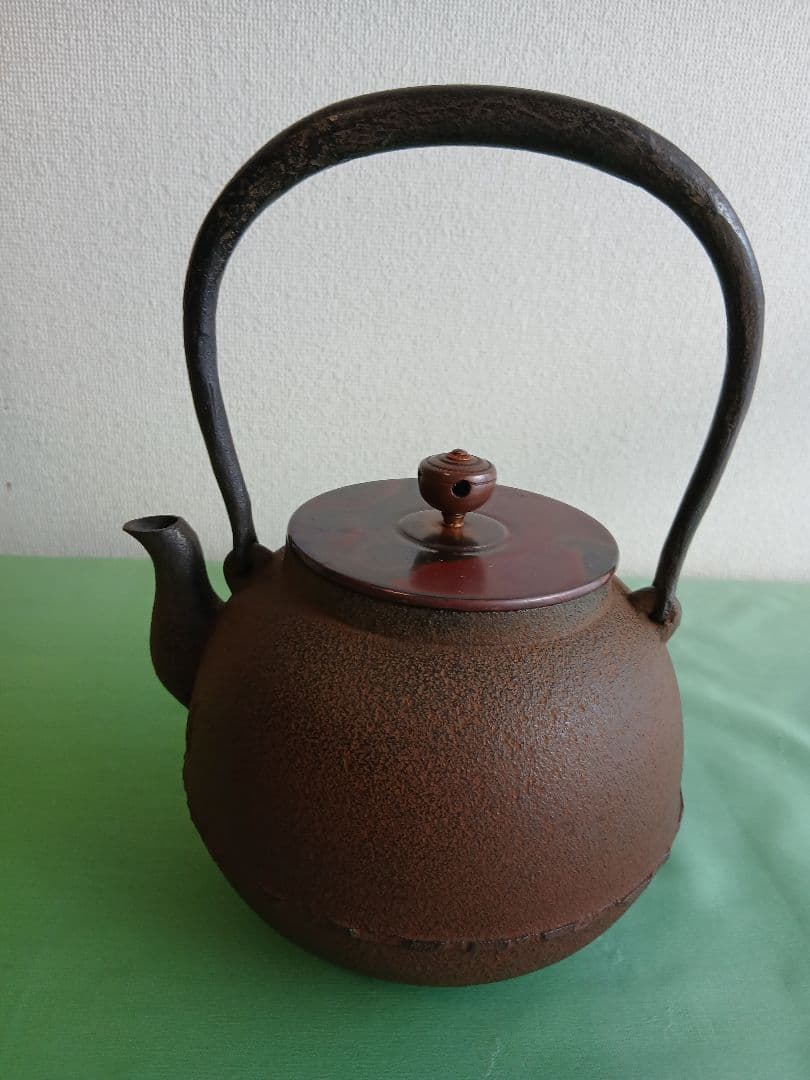 茶道具　鉄瓶　常盤　釜師 菊地政光 紙箱・栞付き　アンティーク　インテリアにも