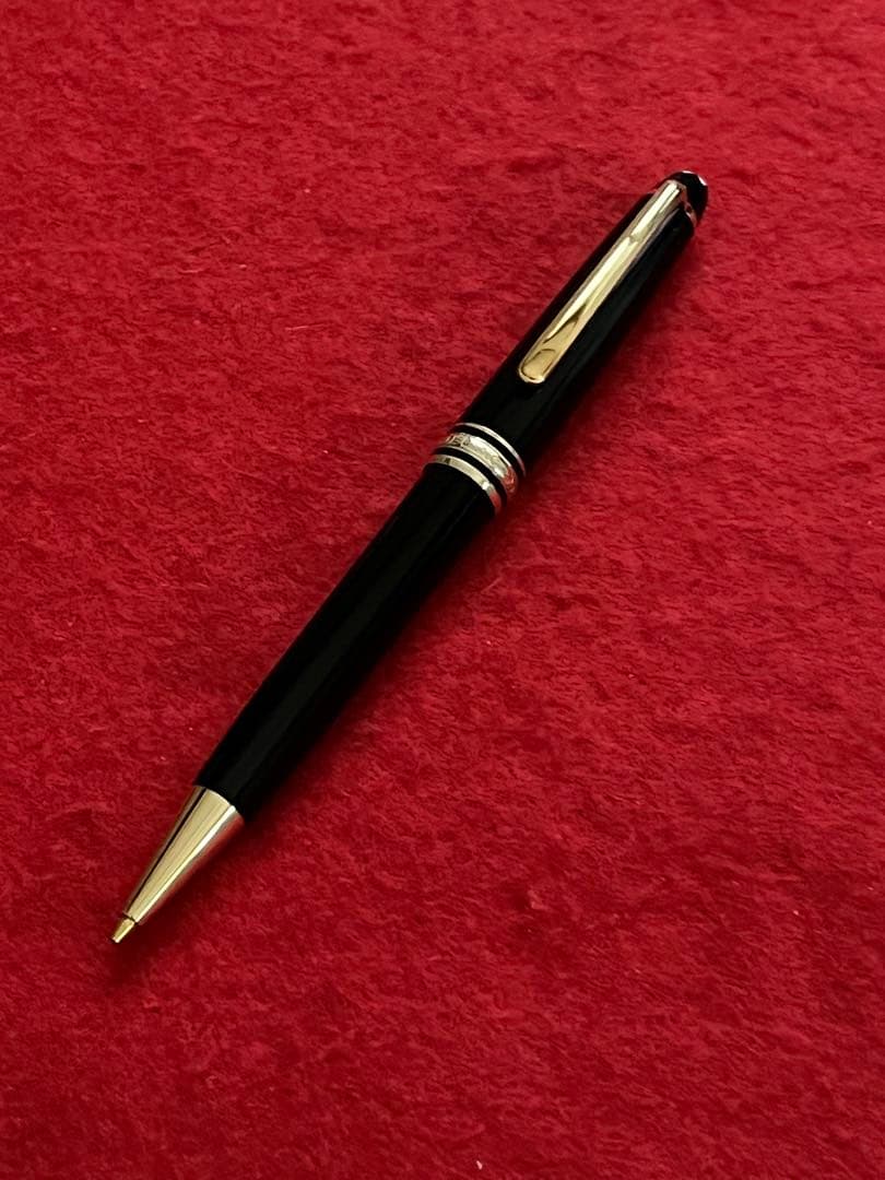 美品‼️モンブランマイスターシュテュック シャープペンシルゴールド❗️ケース付‼️