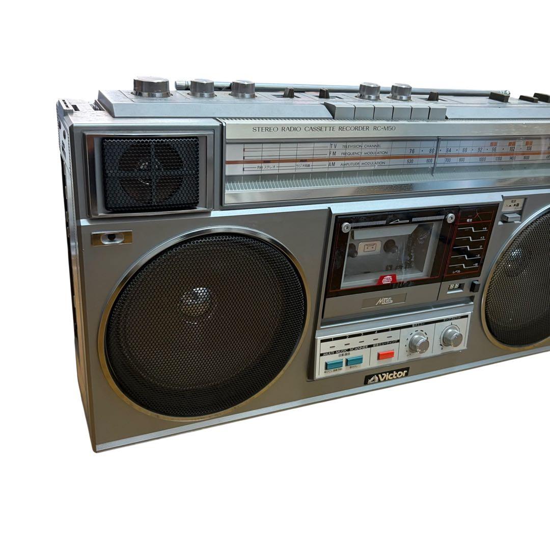 Victor ラジオカセットレコーダー RC-M50 ビクター