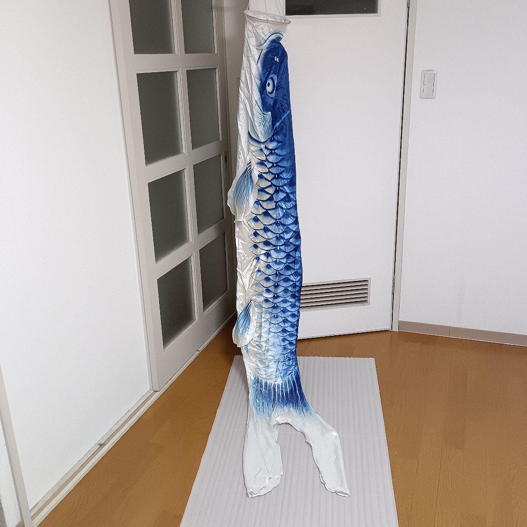 こいのぼり３匹・雲竜吹き流し１本　 庭園用 4m　東旭「積美画シリーズ」