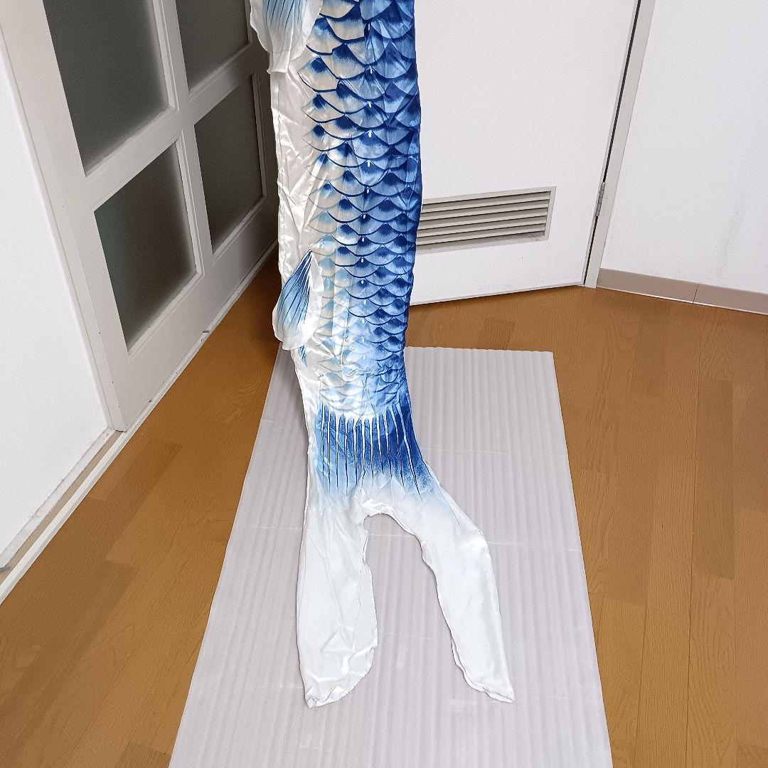 こいのぼり３匹・雲竜吹き流し１本　 庭園用 4m　東旭「積美画シリーズ」