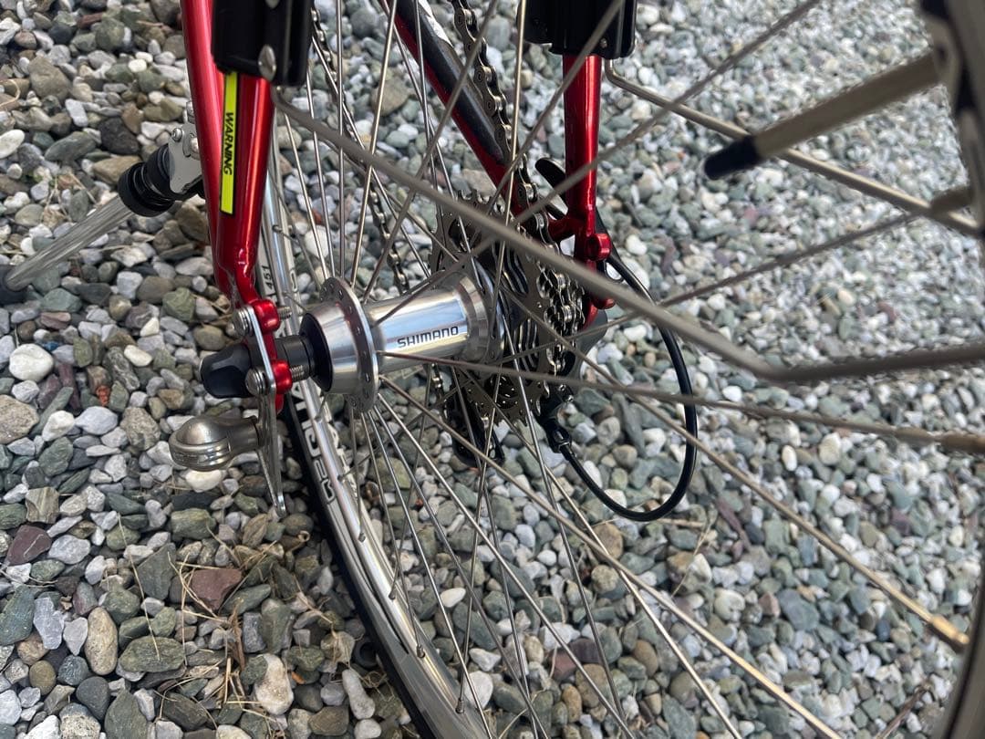 KHS F-20RC 2×10s 折りたたみ自転車 レッド