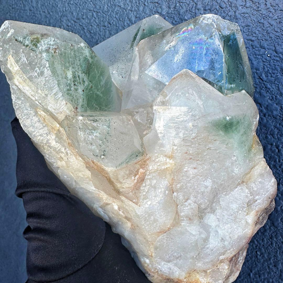 別格高級品 ❗️巨大❗️超強いパワー虹入り☆ヒマラヤ水晶 ガーデンクォーツA1487