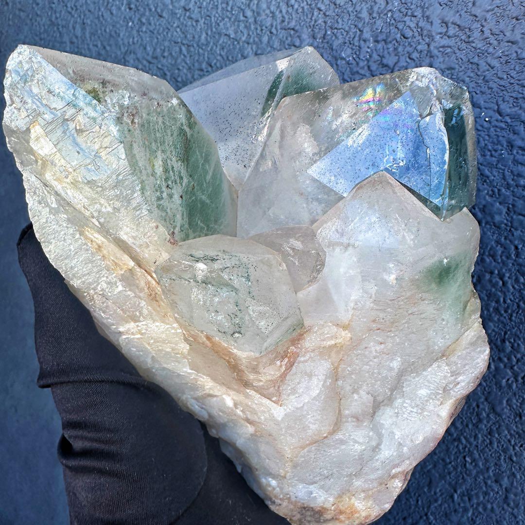 別格高級品 ❗️巨大❗️超強いパワー虹入り☆ヒマラヤ水晶 ガーデンクォーツA1487