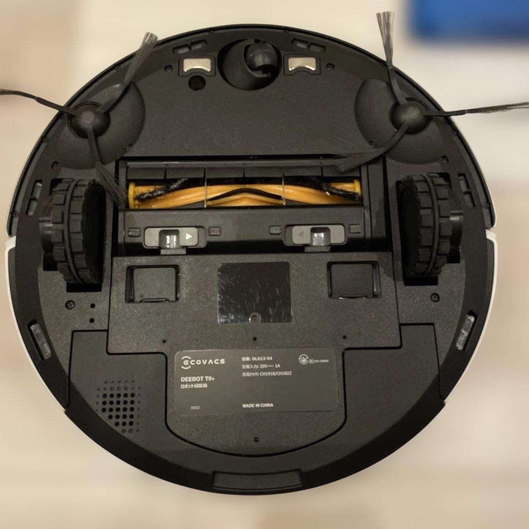 ecovacs DEEBOT T9+ パワフル水拭き 自動ゴミ回収 付属品付