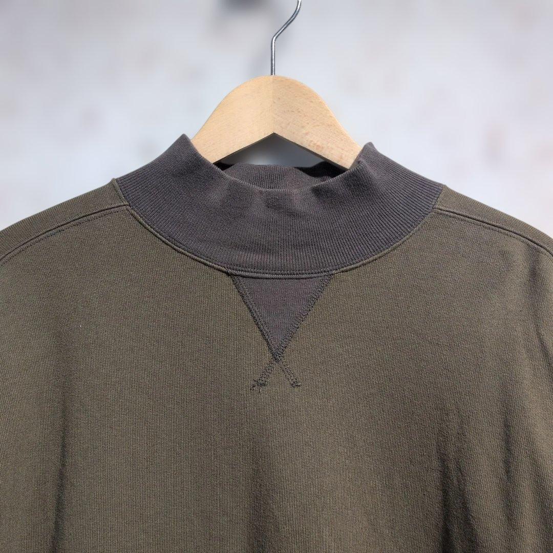 トップス 24AW Nigel Cabourn HIGH NECK SWEAT SHIRT