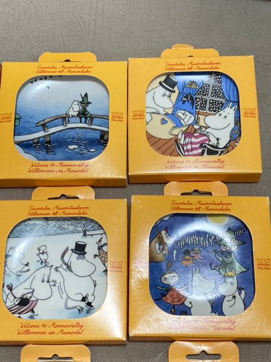 ARABIA ムーミンウォールプレート9点まとめ売り　廃盤品
