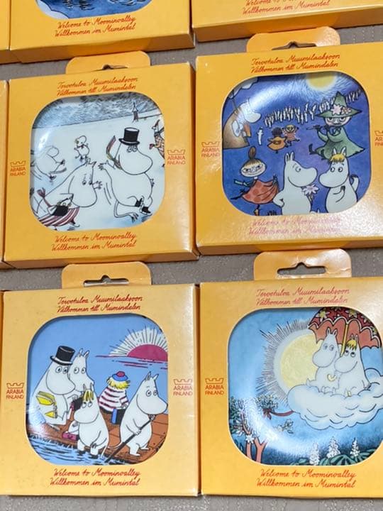 ARABIA ムーミンウォールプレート9点まとめ売り　廃盤品