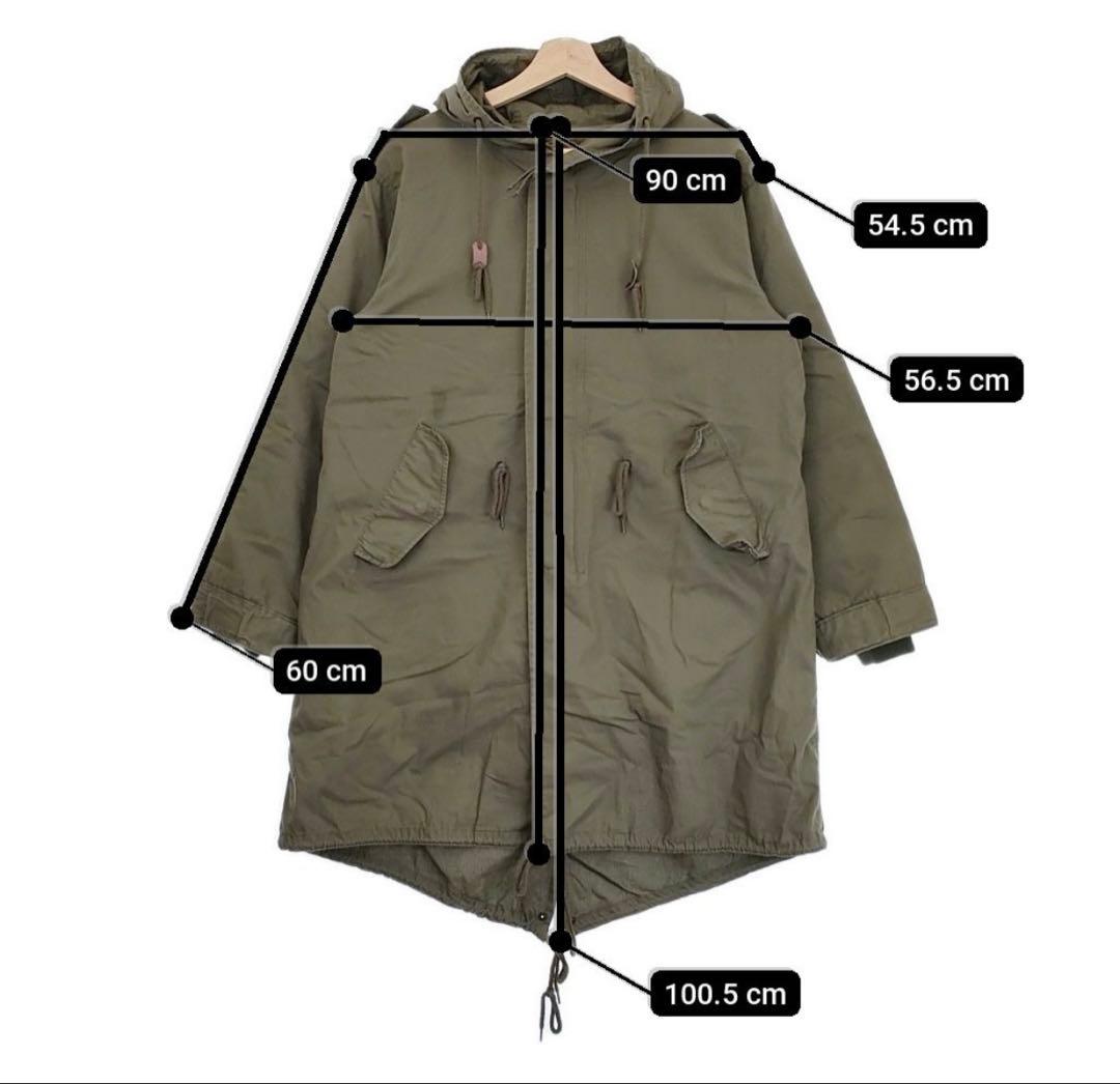 HOUSTON PARKA SHELL M-1951 XX-Small カーキ