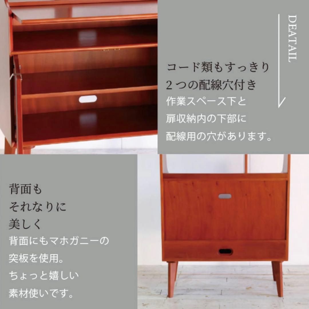 I 新品 北欧 机 ライティングデスク デスク AVA テーブル 天然木 勉強机