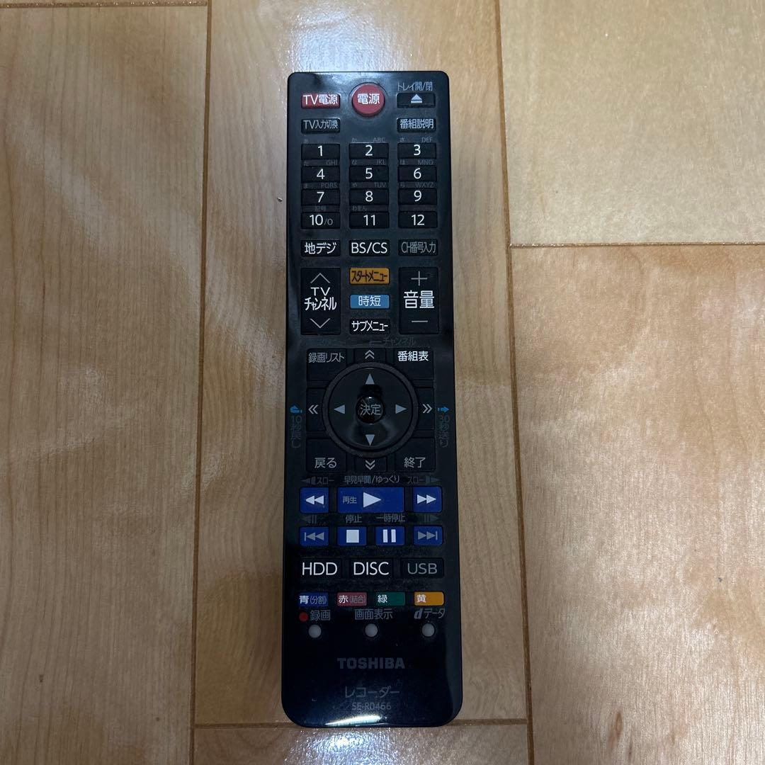 レグザ　TOSHIBA ブルーレイレコーダー DBR-W1007