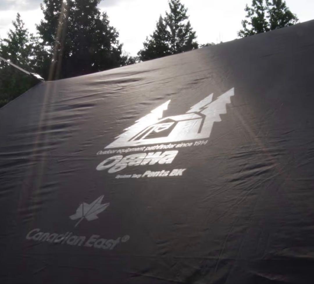 【タープ+ポール】Ogawa-オガワ/システムタープ・ ペンタ-ブラック+ポール