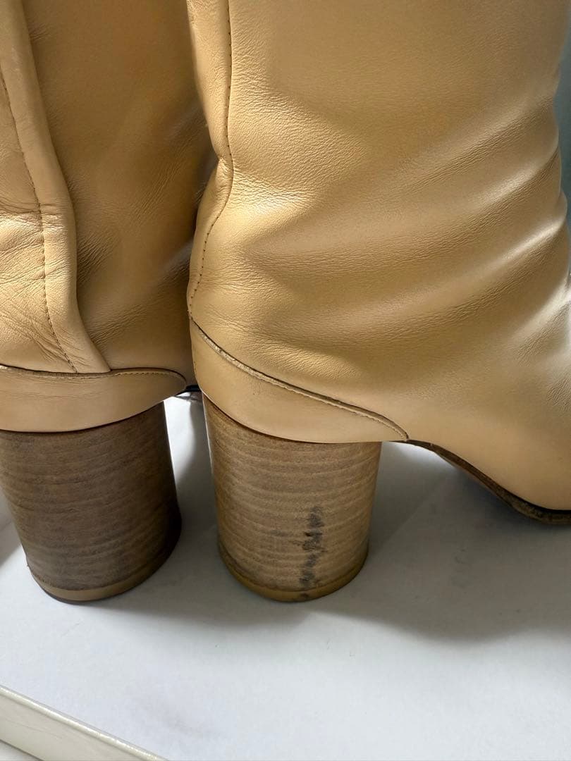maison margiela 足袋ブーツ ベージュ36 23cm