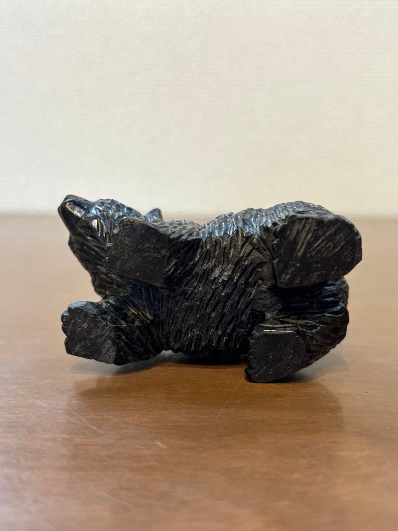まとめ 石彫り 熊 クマ 十勝石 黒曜石 民芸品 工芸品 木彫り アイヌ ①②③