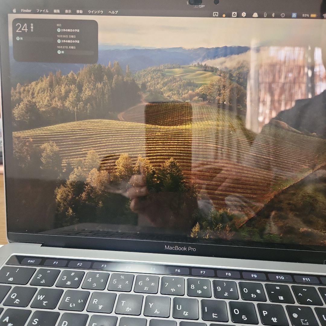 【美品】MacBook Pro 13インチ メモリ16GB版 2019