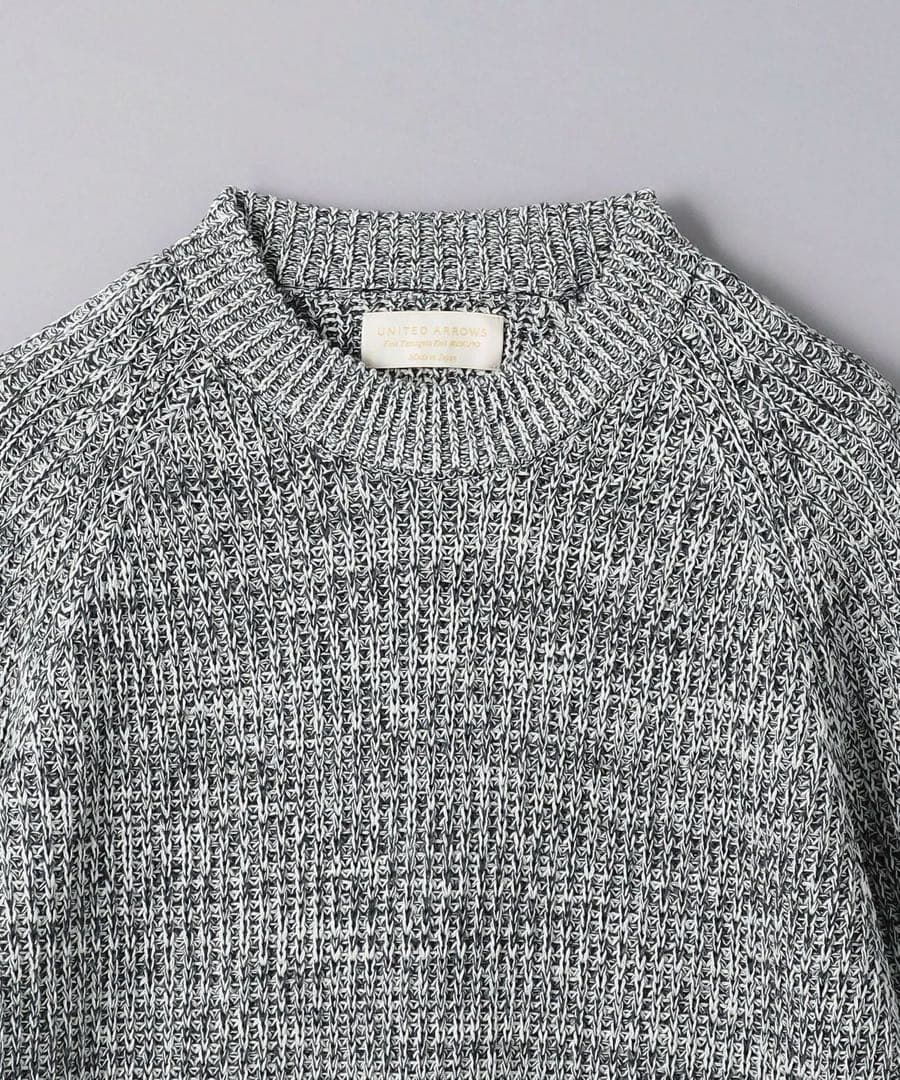 未開封　バトナー別注　YAMAGATA ペーパー アゼ クルーネックニット　M