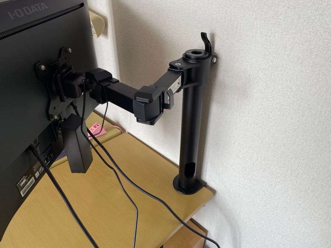 EX-A241DB IODATA モニター 23.8インチ　モニターアーム付き