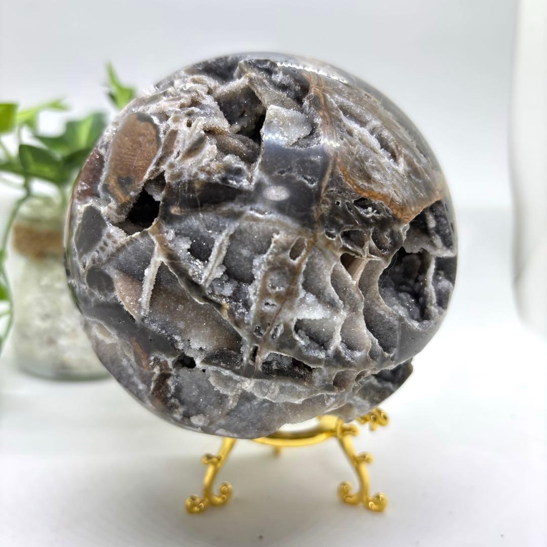 【天然石】高品質！スファレライト 丸玉 スフィア