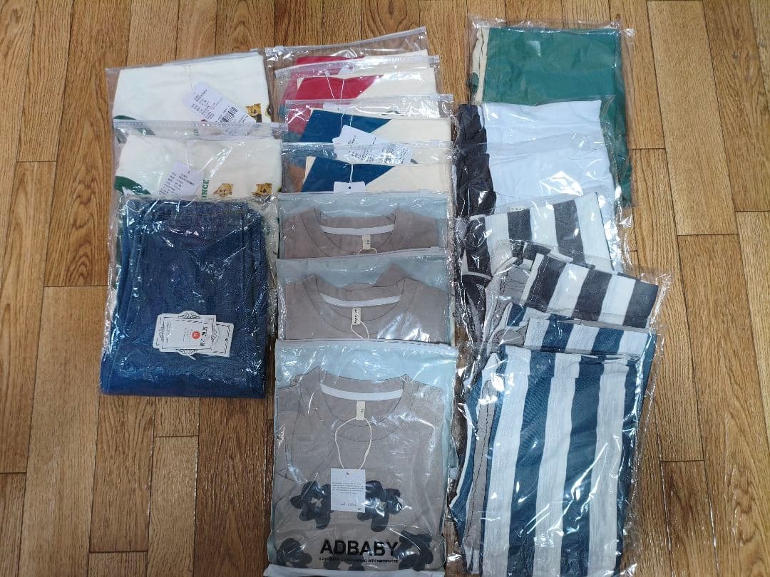 【新品・まとめ売り】子供服 74点セット（主に110〜120cm）