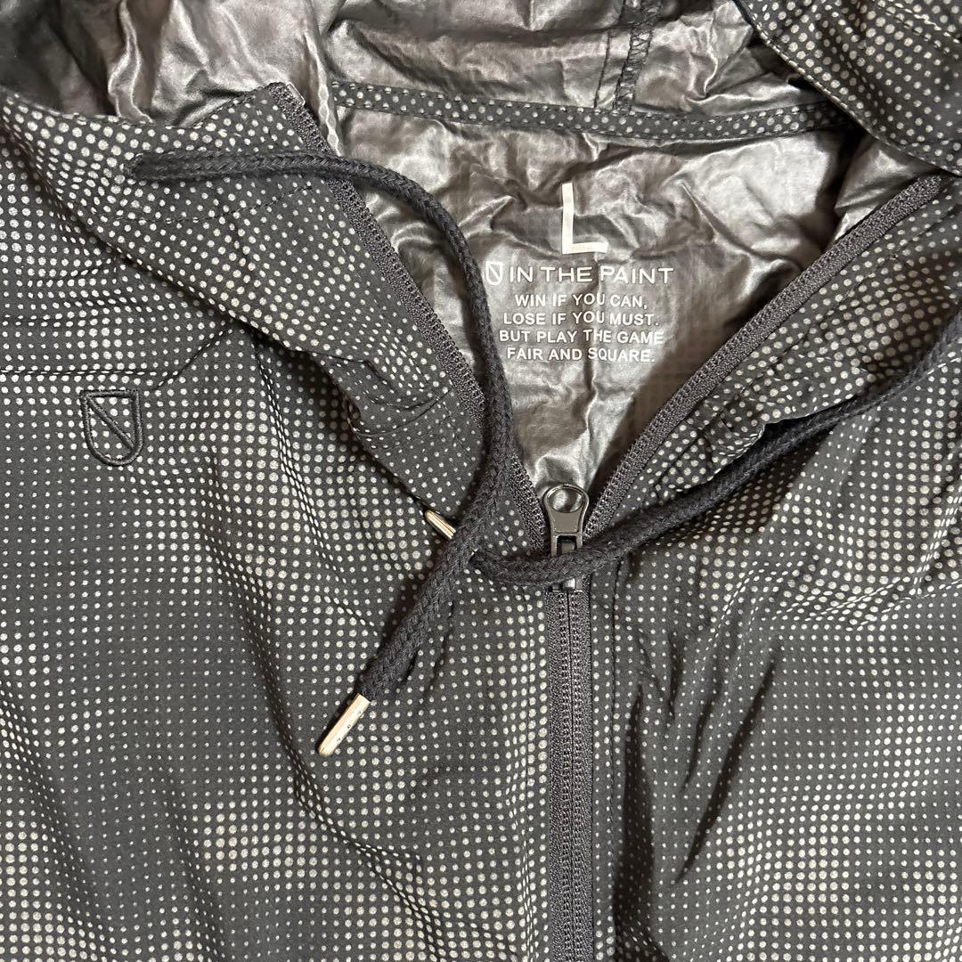 レインスーツ Lサイズ ブラック・グレー 収納ポーチ付き