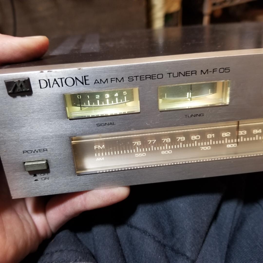 DIATONE AM FM STREO TUNER M-F 05 ラジオ
