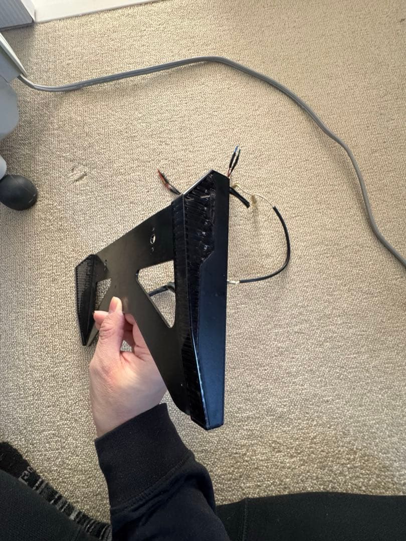 アクティブ製 ナンバープレートホルダー ウインカー内蔵 LED