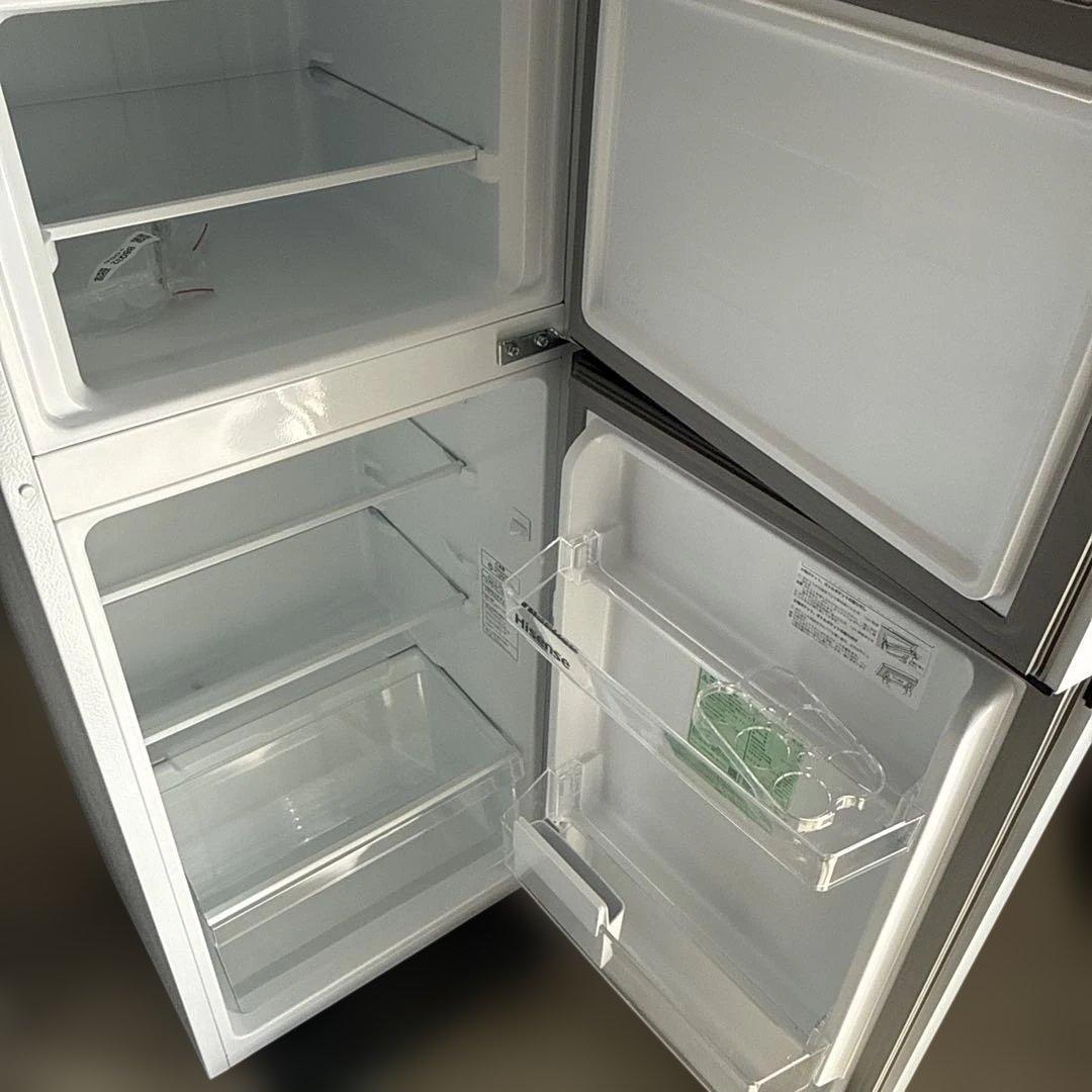 名古屋近郊限定　2025年 ハイセンス 冷蔵庫　124L
