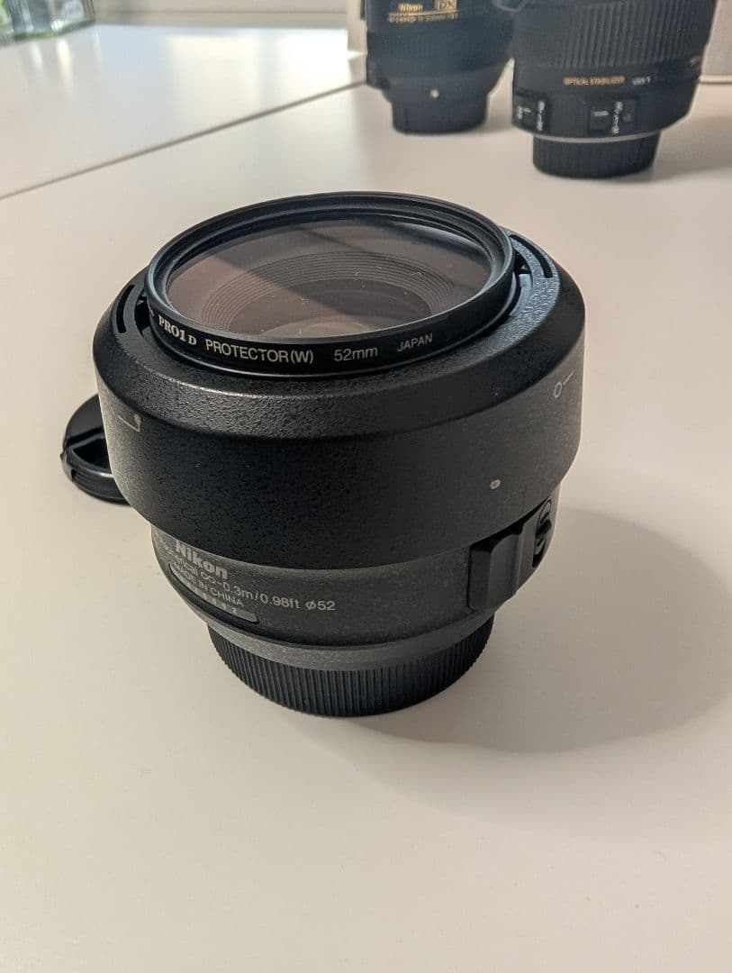 Nikon AF-S NIKKOR 35mm f/1.8G レンズ　フィルター付