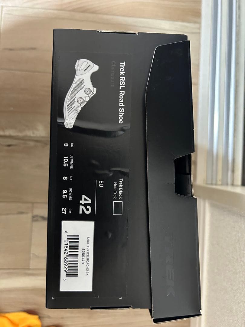 Trek RSL ブラック シューズ インソール付き