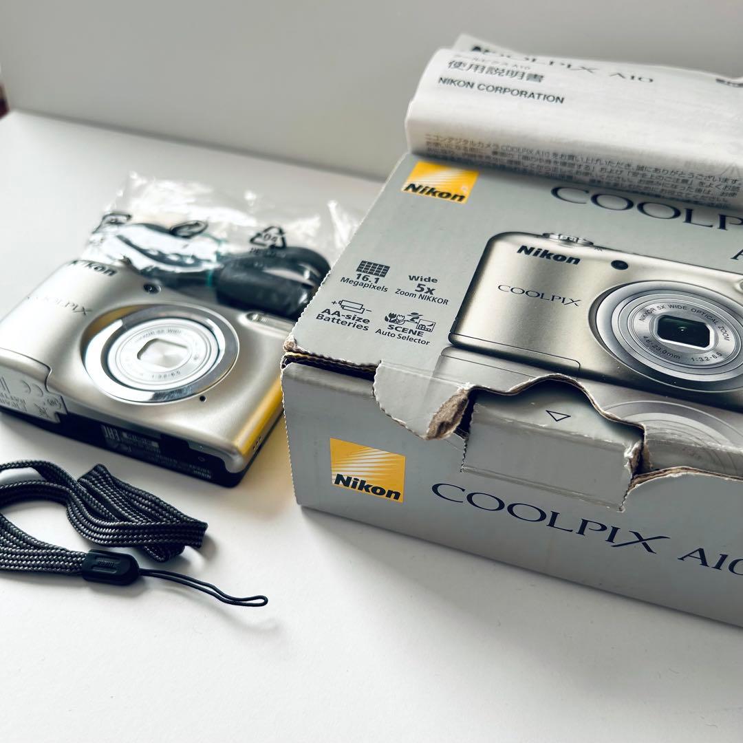 Nikon COOLPIX A10 単三電池使用可能 動作確認済