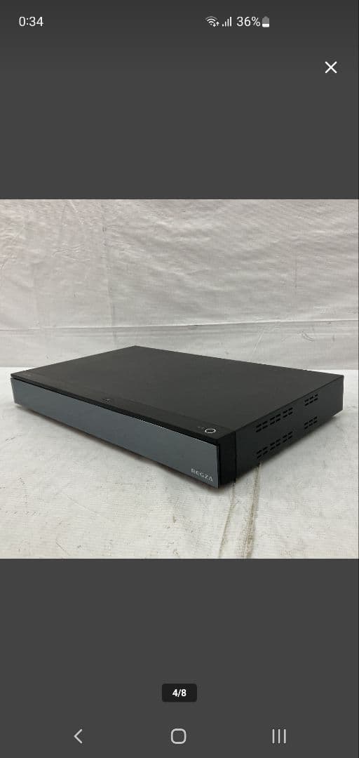 TOSHIBA REGZA DBR-4KZ400 Blu-ray 2022年製