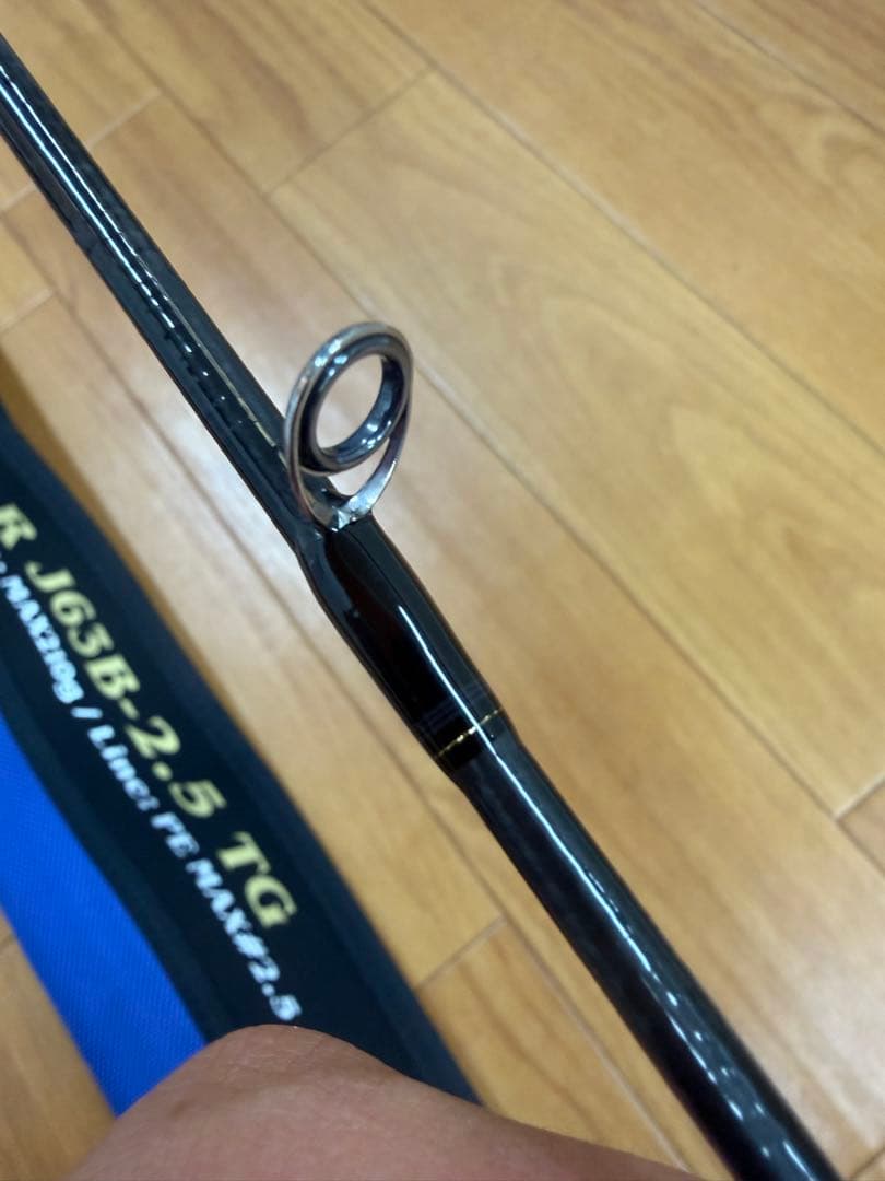 美品！ダイワ　ソルティガR J63B-2.5TG スリルゲーム　フルソリッド