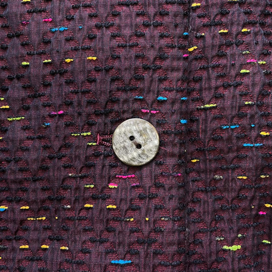 M. &KYOKO モヘアシルク使い 素敵なカーディガンジャケット