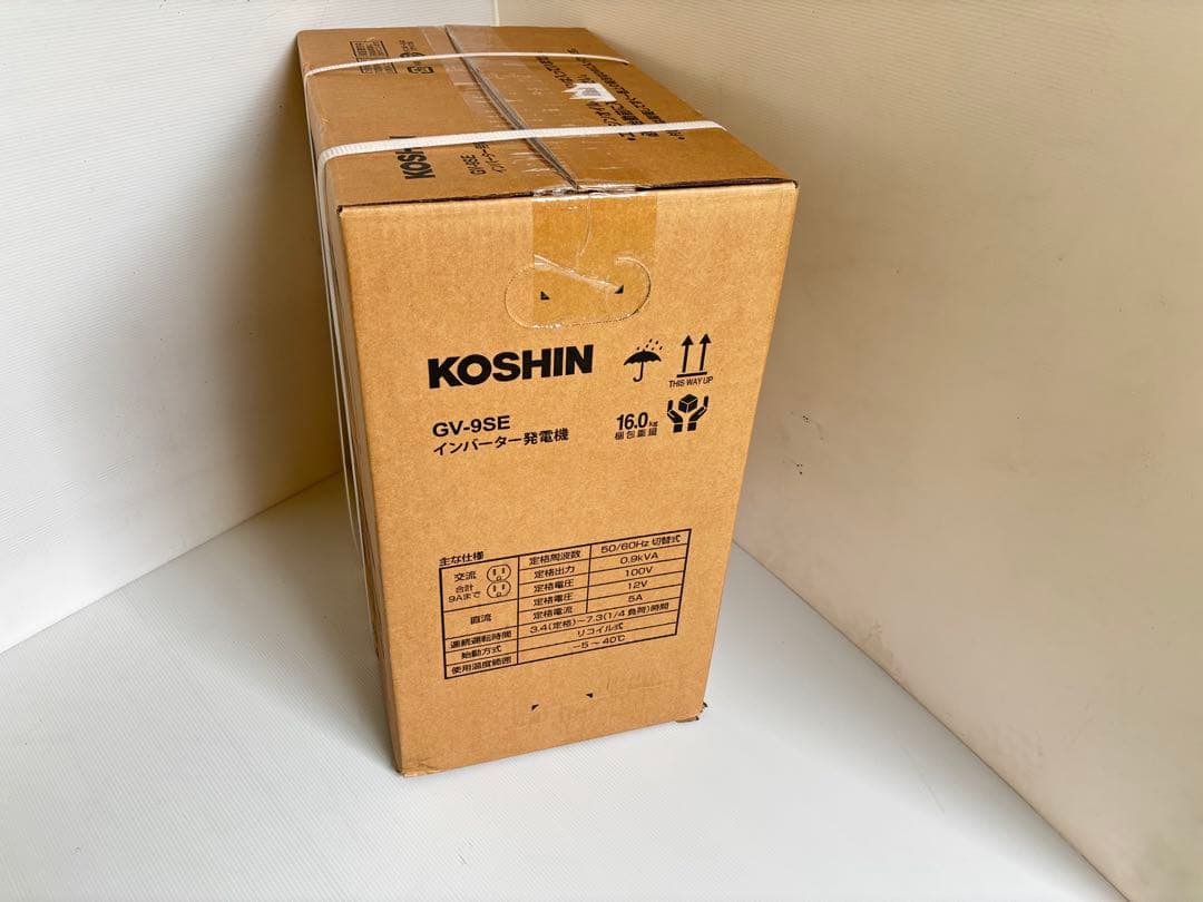 新品未使用/工進 インバーター発電機 GV-9SE コーシン GV9SE