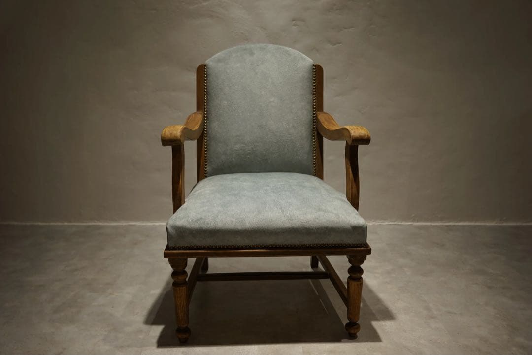 大正時代 アンティーク　ソファ　イージーチェア　1人掛けソファ