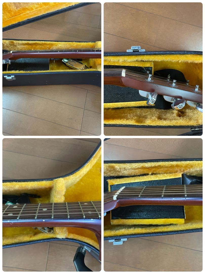 ② Aria Dreadnoughtアコースティックギター ハードケース付き