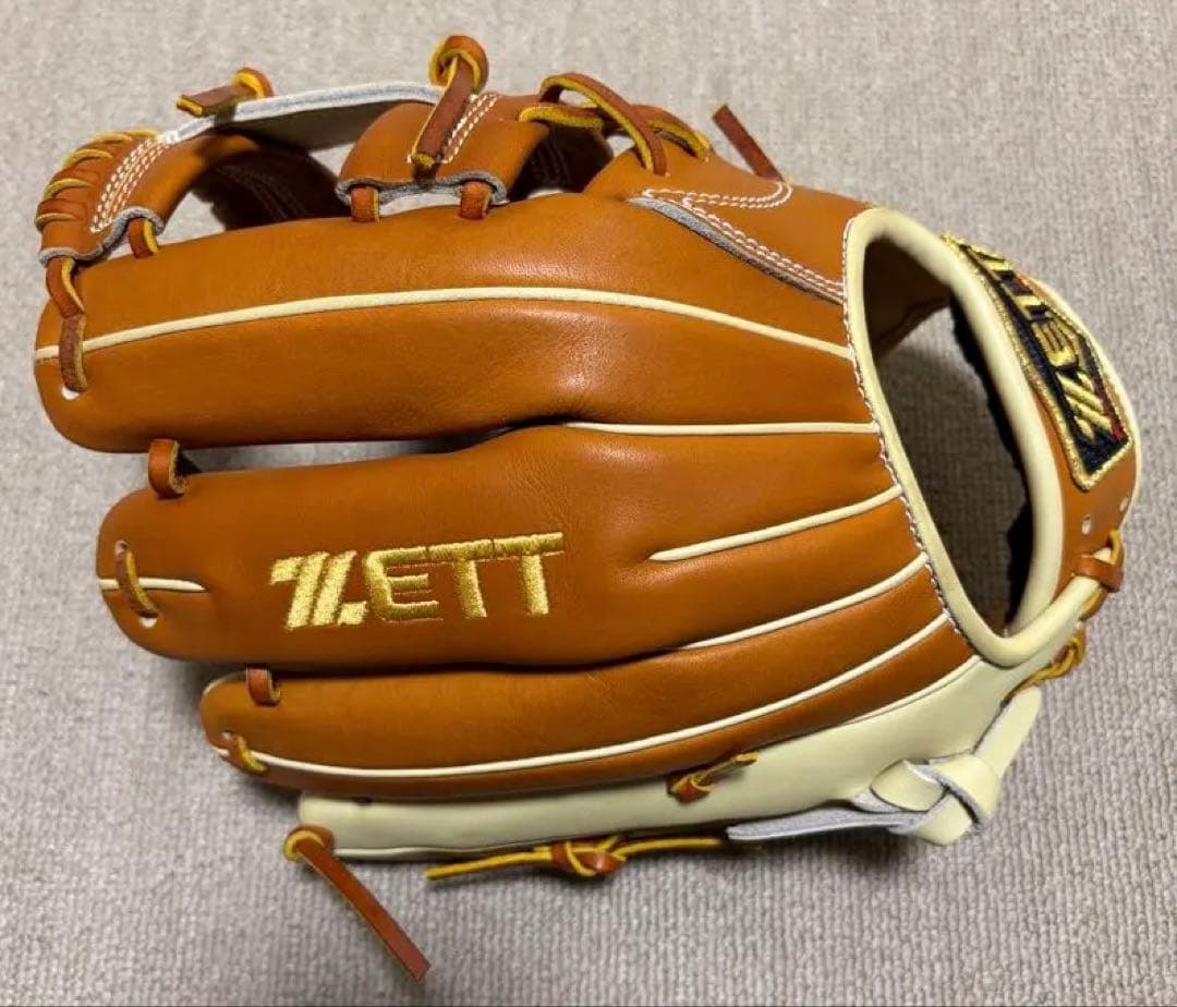 ZETT プロステイタス　限定　軟式グラブ　内野用