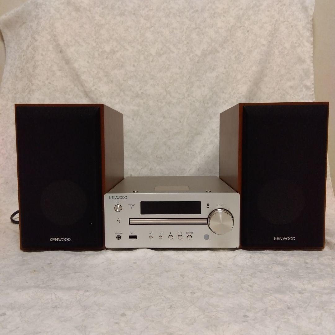 KENWOOD ミニコンポ シルバー
