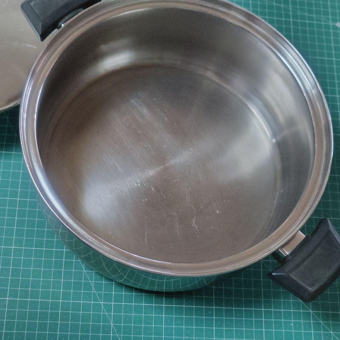 【ロイヤルクィーン パーラメント】ステンレス両手鍋 内径28㌢